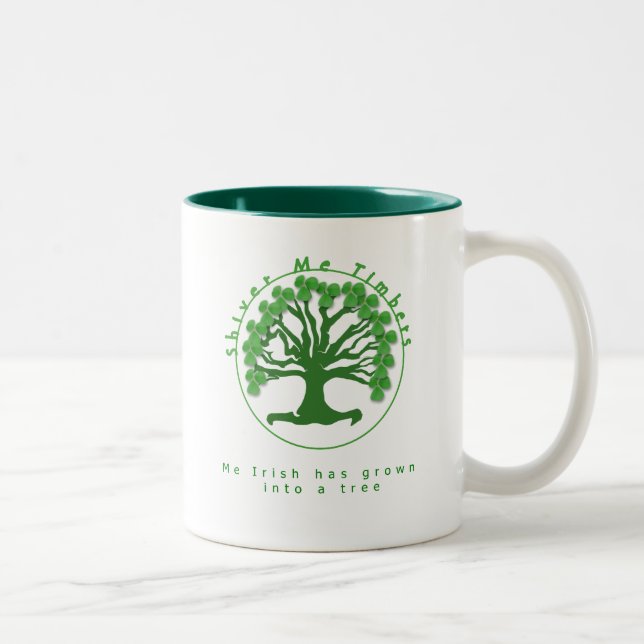 Shiver me Timbers Two-Tone Coffee Mug (Right)