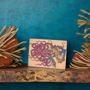 Shiver My Soul Octopus Tatto Plaque