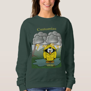 Shivering Rainy Day Penguin Thunder_Cove Sweatshirt