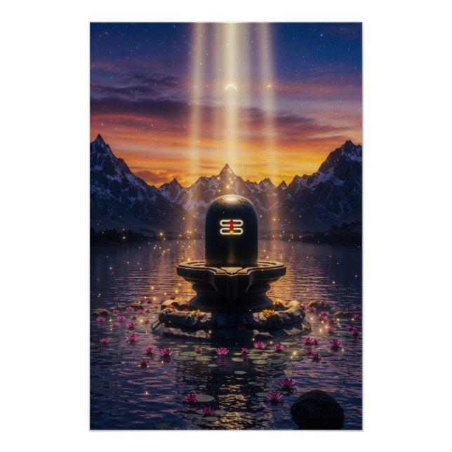 Shivling Lord Shiva Poster (Front)