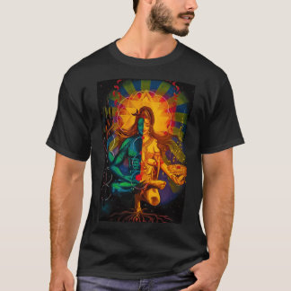 ShivShakti God Shiva and Godesss Parvati vintage f T-Shirt