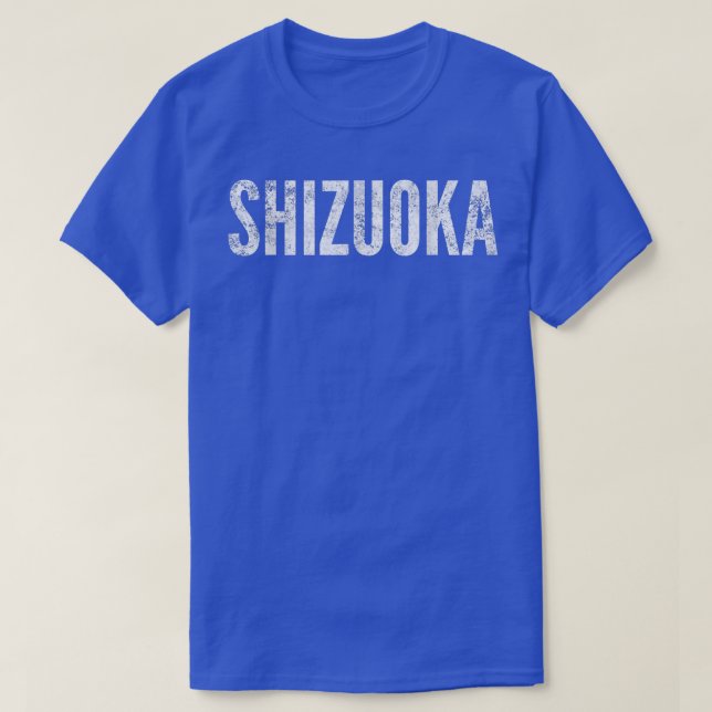 Shizuoka Japan Distressed Graphic  T-Shirt (Design Front)