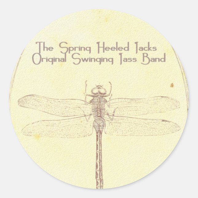 SHJ 2010: Dragonfly Sticker Sheet (Front)