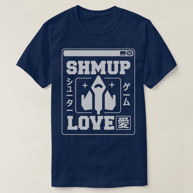 Shmup Love 1 T-Shirt (Design Front)