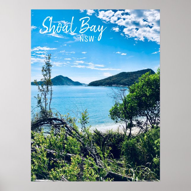 Shoal Bay Port Stephens NSW Poster (Front)