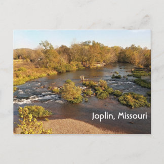 Shoal Creek at Joplin Missouri Autumn Season Postcard