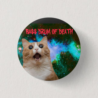 Shock and Awe ... Bass Drum of Death 1 Inch Round Button