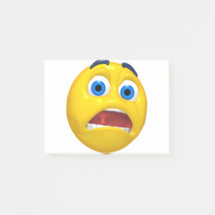 Shocked Emoji Design Post-it Notes