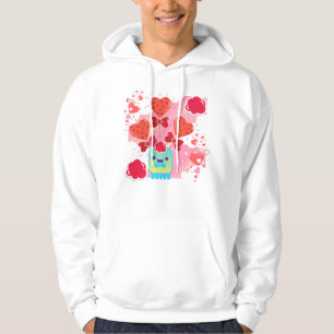Shocked Pastel Monster Heart Balloons Hoodie