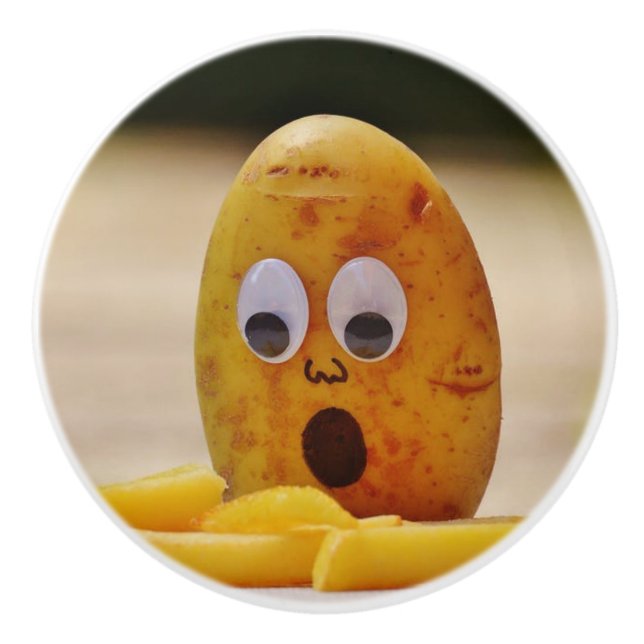 SHOCKED POTATO CERAMIC KNOB (Front)