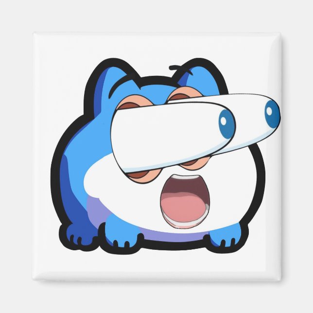 Shocked Toby Magnet (Front)