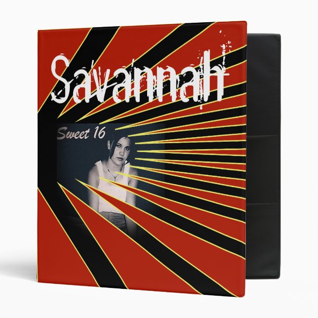 Shocker Binder WITH Your Photo (Front/Inside)