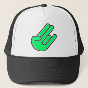 Shocker Hand Symbol Trucker Hat