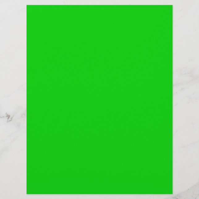 Shocking Green Background template - customise own (Front)