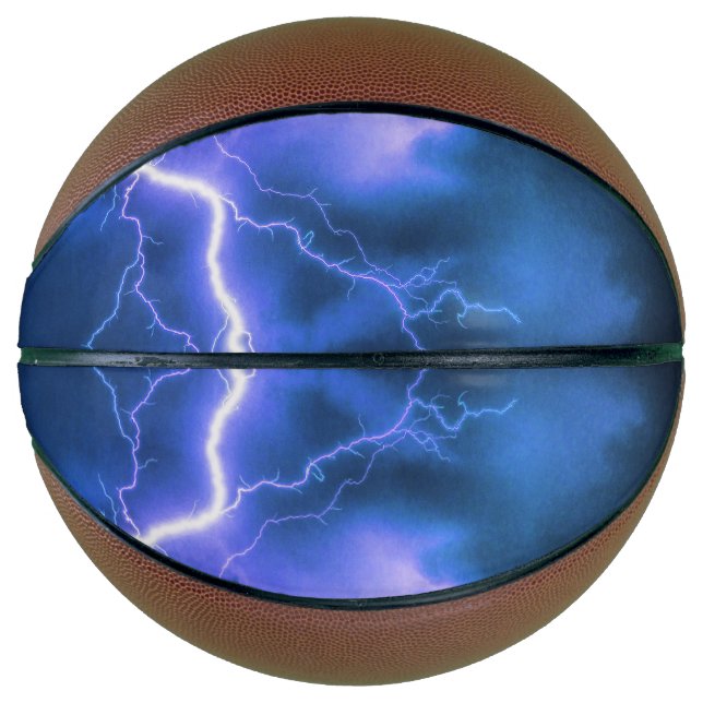 Shocking Lightning Strike   Basketball (Front)
