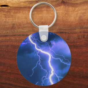 Shocking Lightning Strike  Keychain