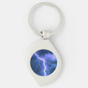 Shocking Lightning Strike  Keychain