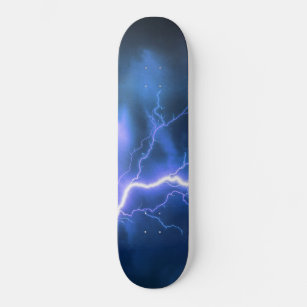 Shocking Lightning Strike Low-Top Sneakers Skateboard