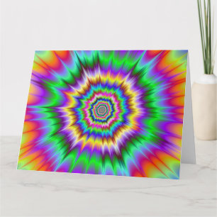 Shockwaves Big Greeting Card