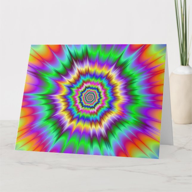 Shockwaves Big Greeting Card (Front)