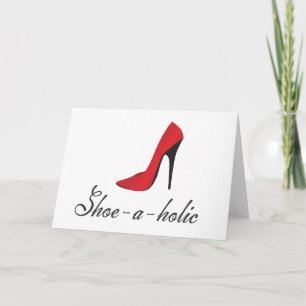 Shoe-a-holic Card