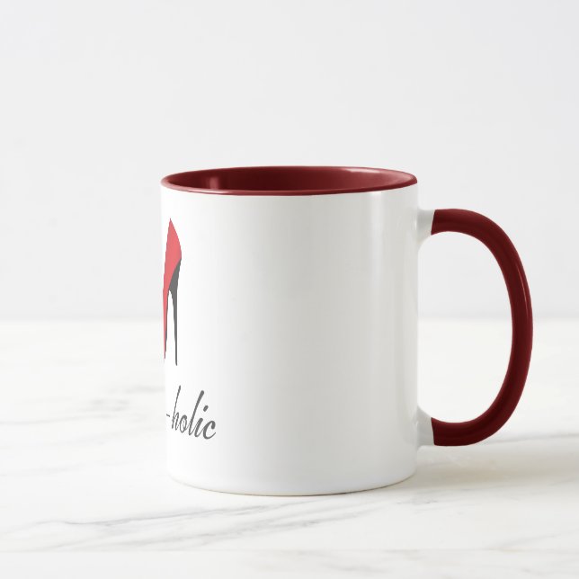 Shoe-a-holic Mug (Right)