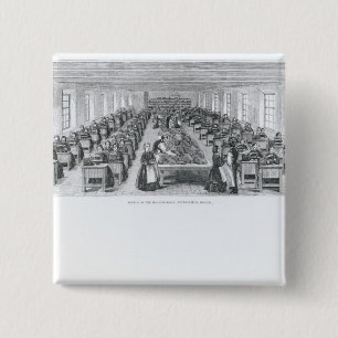 Shoe Factory 2 Inch Square Button