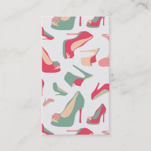 Shoe Fashion Business Card