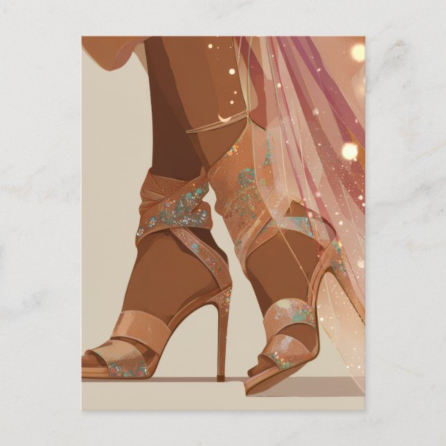 SHOE GAME #3 POSTCARD (Front)