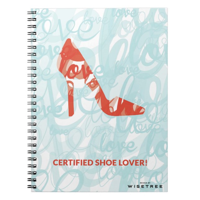'Shoe Lover' Notebook (Front)