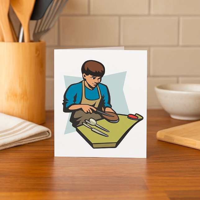 Shoe Repair Cobbler Vintage Shoemaker Invitation (Creator Uploaded)