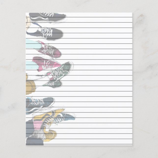 Shoe Stationery (Front)