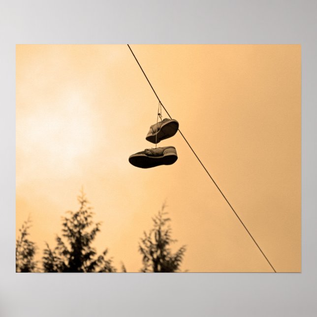 Shoe tossing poster (Front)