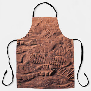 Shoe track apron