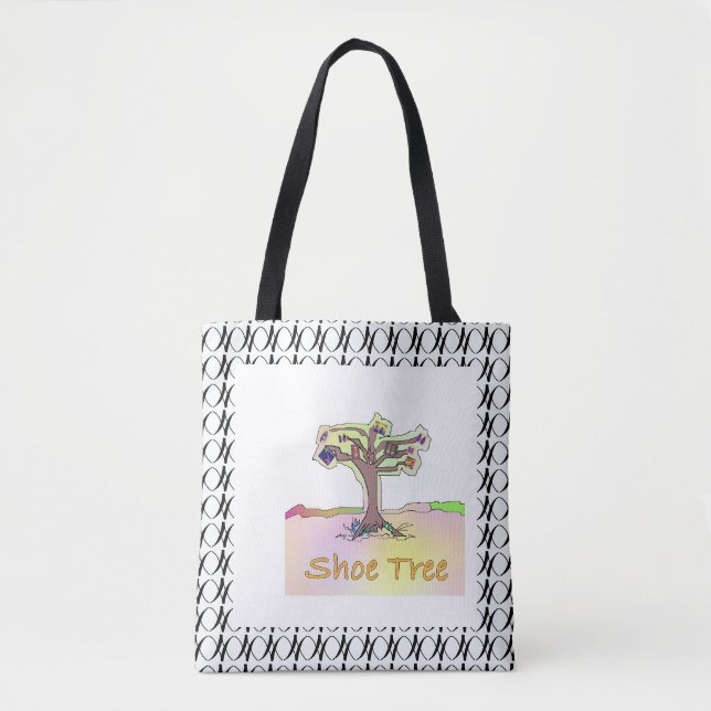 Shoe Tree Tote Bag (Front)