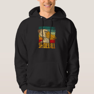 Shoebill Bird Animal Colorful  1 Hoodie