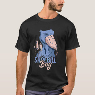 Shoebill Boy Bird African Stork Bird Shoebill T-Shirt