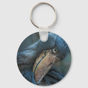 Shoebill Coaster Keychain