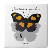 Shoemaker Butterfly Shadow Monogram