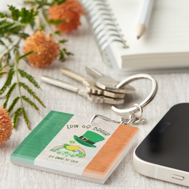 Shoemaker's Lucky Flight Keychain (Front Right)