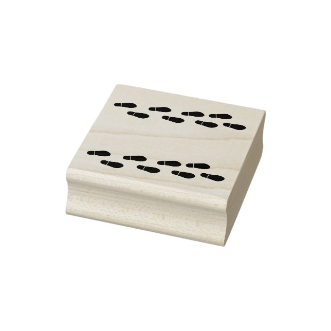 Shoeprints rubber stamp, shoe print, shoeprint rubber stamp (Stamp)