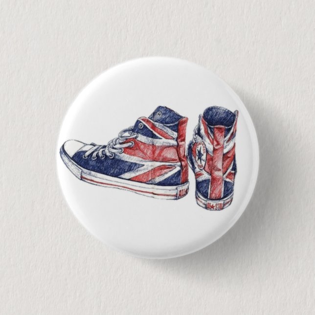 shoes 1 inch round button (Front)