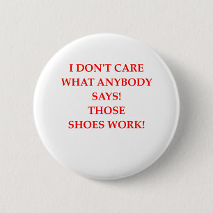 shoes 2 inch round button