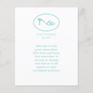 Shoes and Accessories Logo Flyer