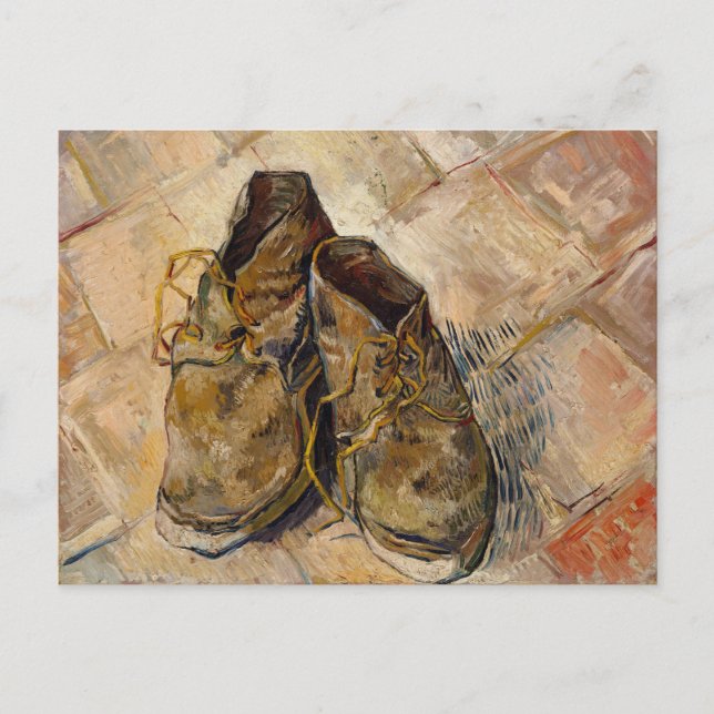 Shoes by Vincent Van Gogh, 1886 Postcard (Front)