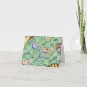 Shoes - Note Card