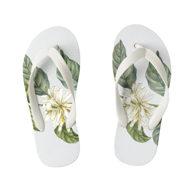 Shoes of blossom kid's flip flops (Footbed)