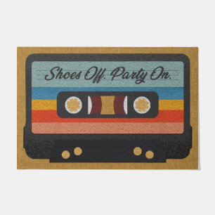 Shoes Off Party On Mat, Humour Quotes  Doormat
