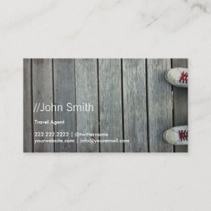 Shoes on the Road Travel Business Card