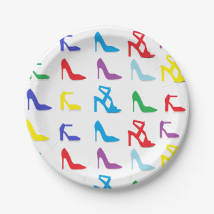 "Shoes" Paper Plates